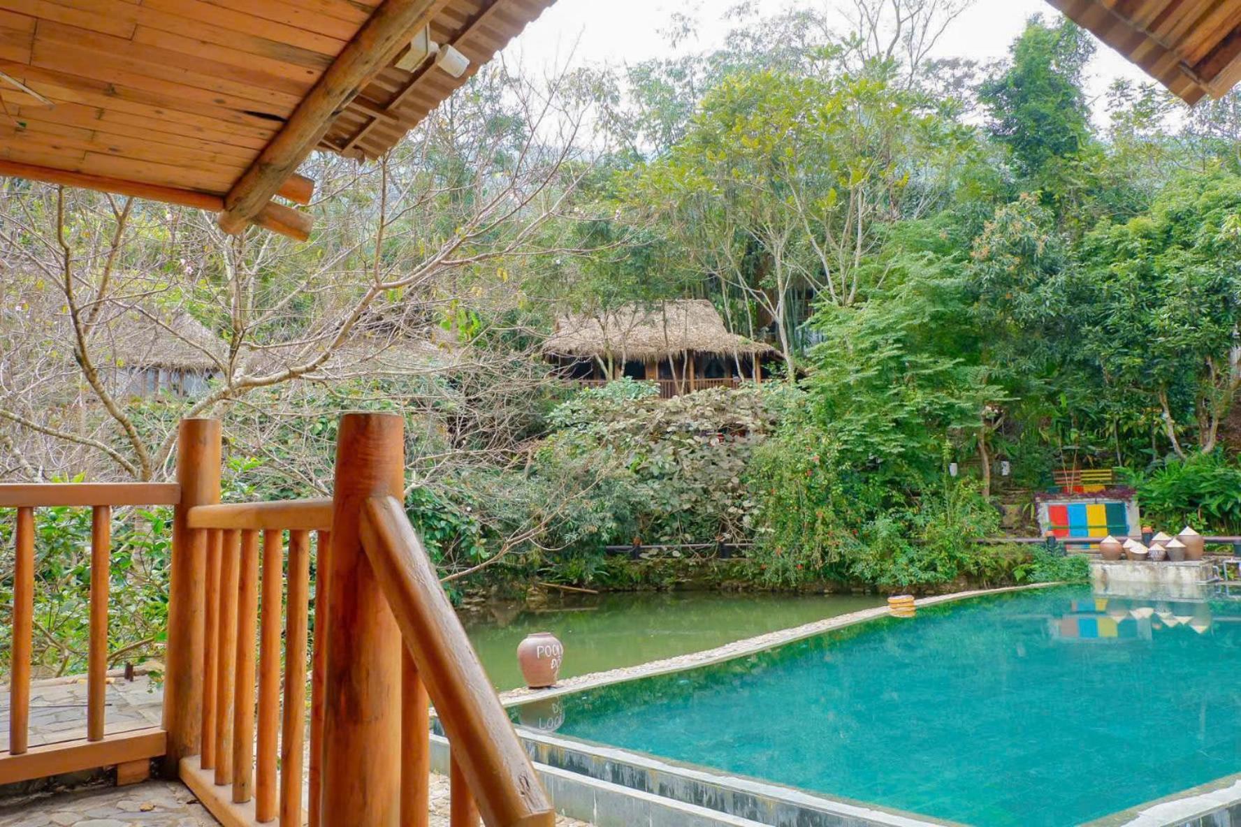 Pu Luong Jungle Lodge المظهر الخارجي الصورة